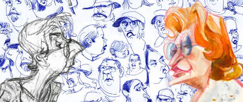 Kompaktworkshop: Gesichter zeichnen und übertreiben! 15:00-17:00 Uhr