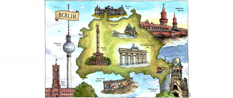 Landkarten illustrieren: Tipps und Tricks für Reisezeichner