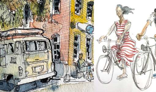 After Work: Fahrzeuge im Urban Sketching